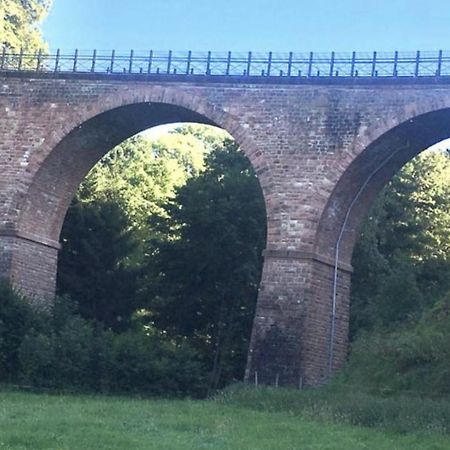 Ferienwohnung Am Viadukt Wald-Michelbach Exteriör bild