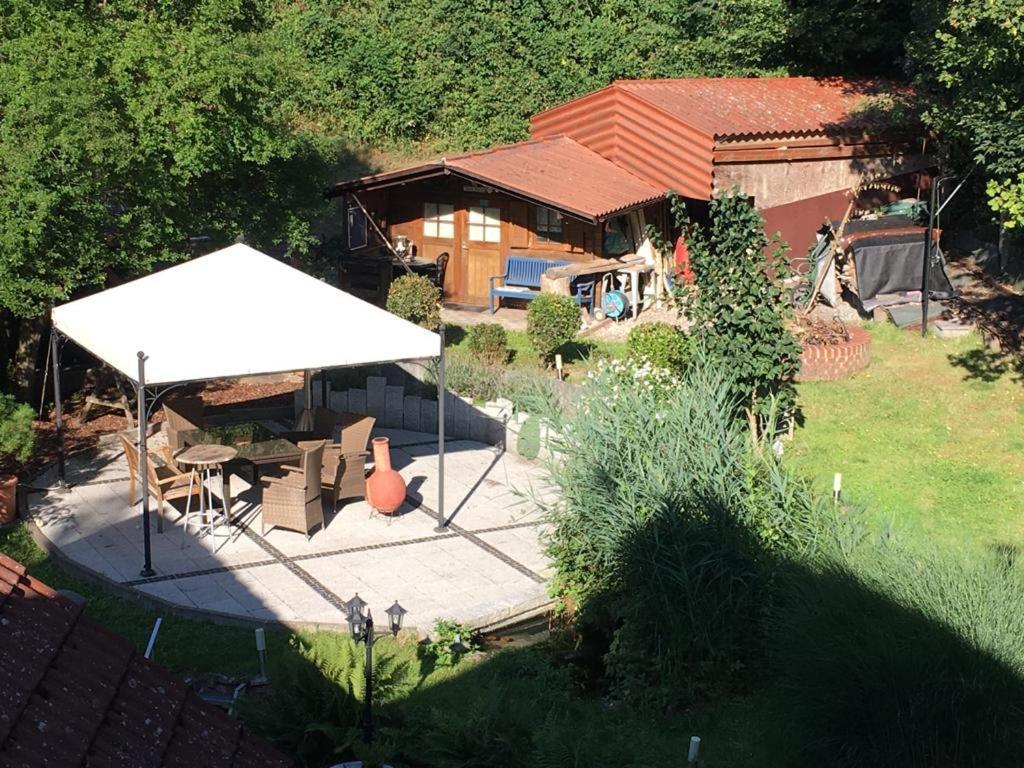 Ferienwohnung Am Viadukt Wald-Michelbach Exteriör bild